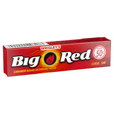 Wrigley's Big Red Chewing Gum 5pc