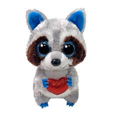 Beanie Babies: Thief Raccoon with Heart