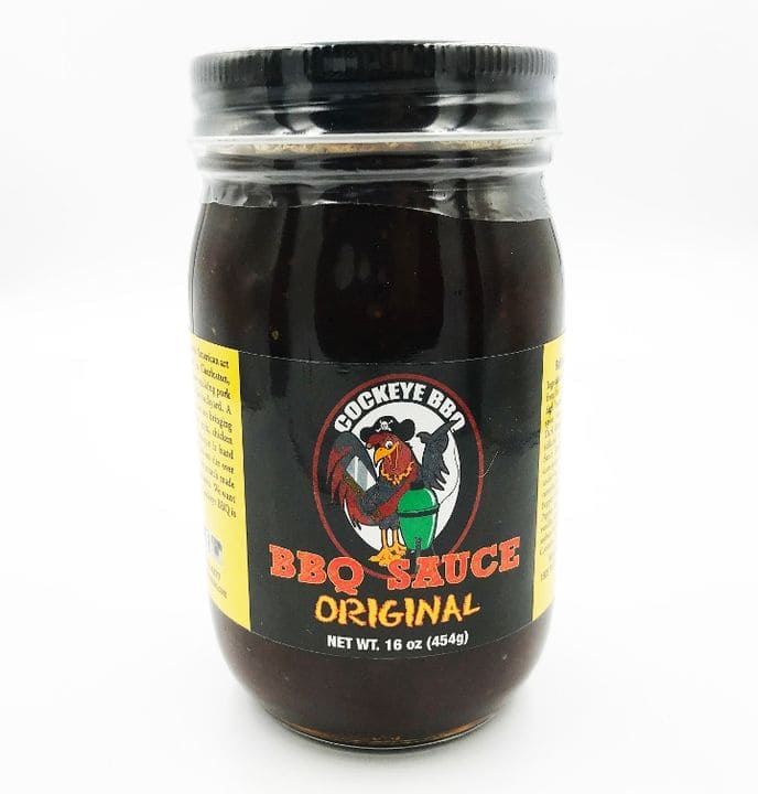 Cockeye BBQ Original BBQ Sauce 16oz