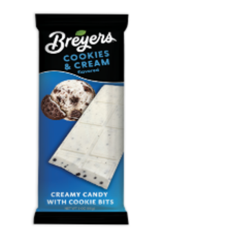 Palmer Breyer Cookies & Creme Bar 3oz