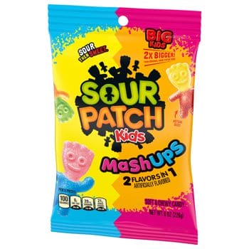 Sour Patch Kids Peg Bag- Big Heads 8oz