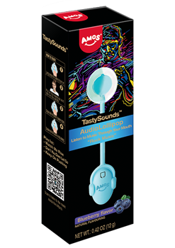 Amos Tastysounds Blueberry Lollipop
