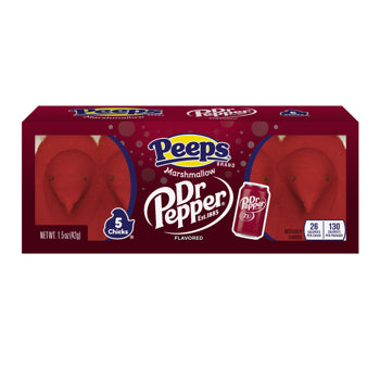 PEEPS® 5 Count Dr. Pepper Chicks