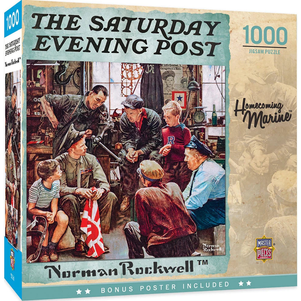 Homecoming Marine- 1,000 Piece Jigsaw Puzzle