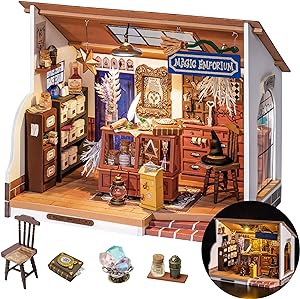 DIY Miniature House Kit: Kiki's Magic Emporium