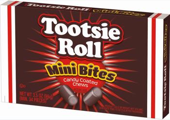 Tootsie Roll Theater Items Mini Bites 3.5oz