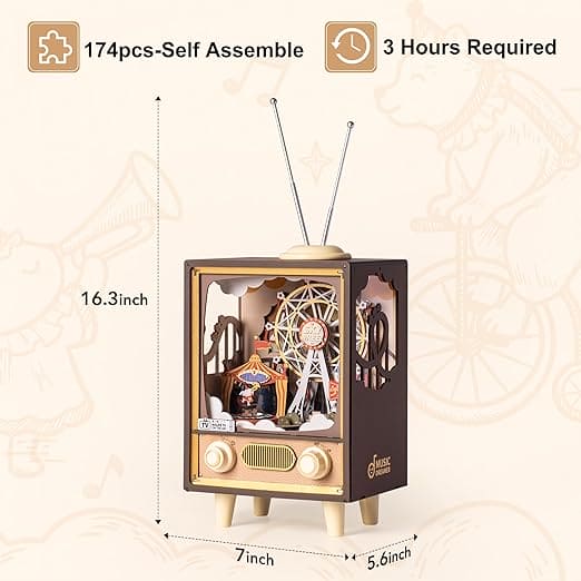 DIY Mechanical Music Box: Sunset Carnival