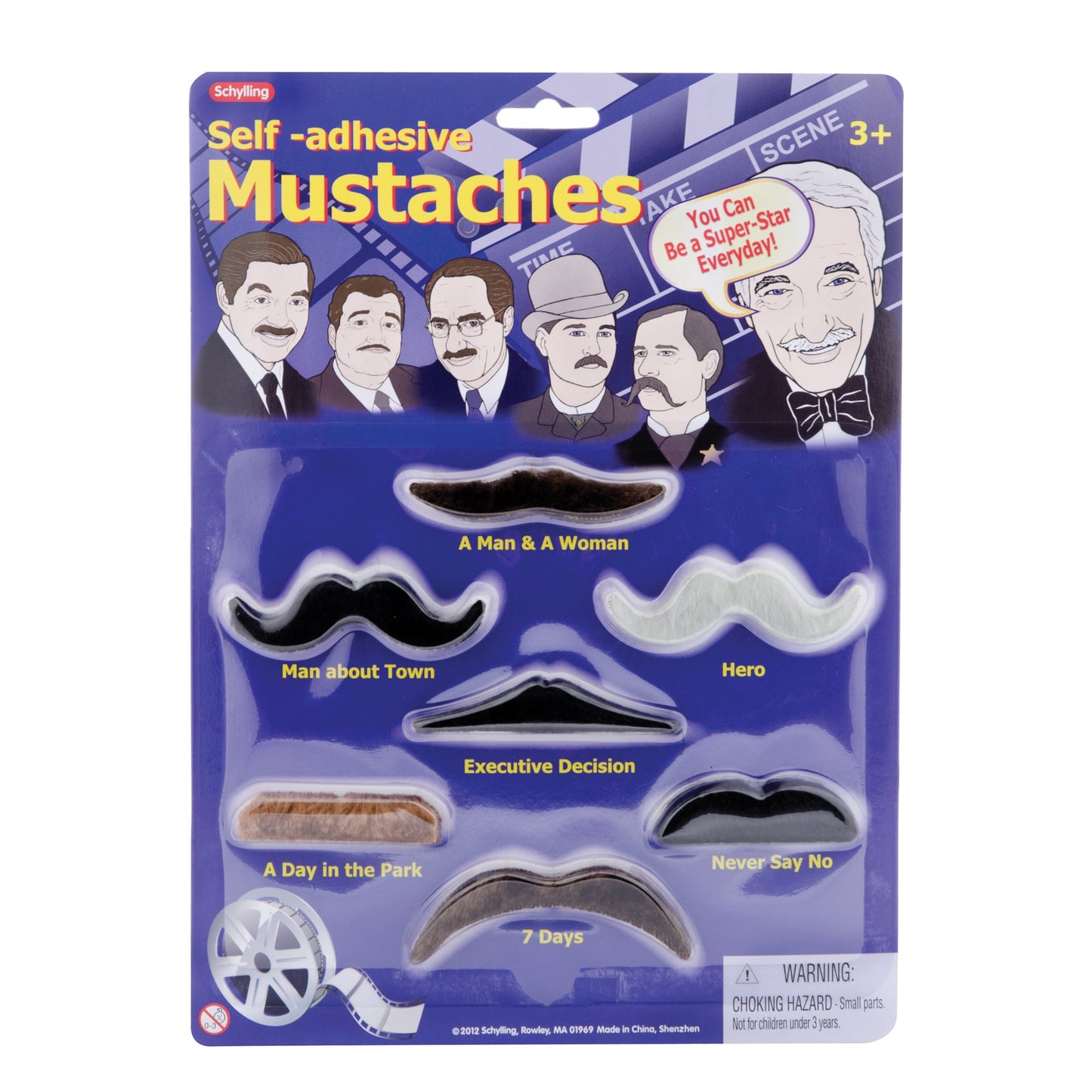 Mustaches- Self Adhesive