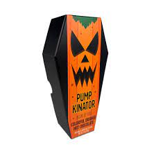 Coffin Box Pumpkinator Orange Hot Chocolate 3oz