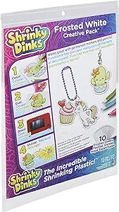 Shrinky Dinks: Frosted White 10pc