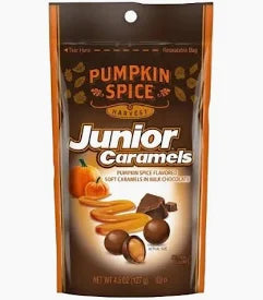 Tootsie Junior Caramels Harvest Pumpkin Spice 4.5oz