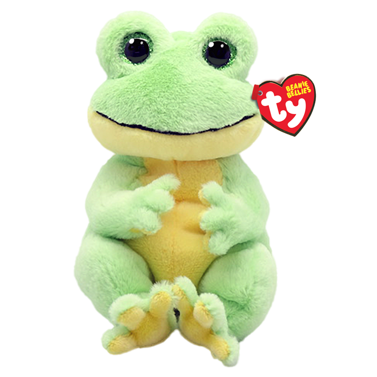 Beanie Babies: Snapper Frog Green Belly Regular – Sweet Memories