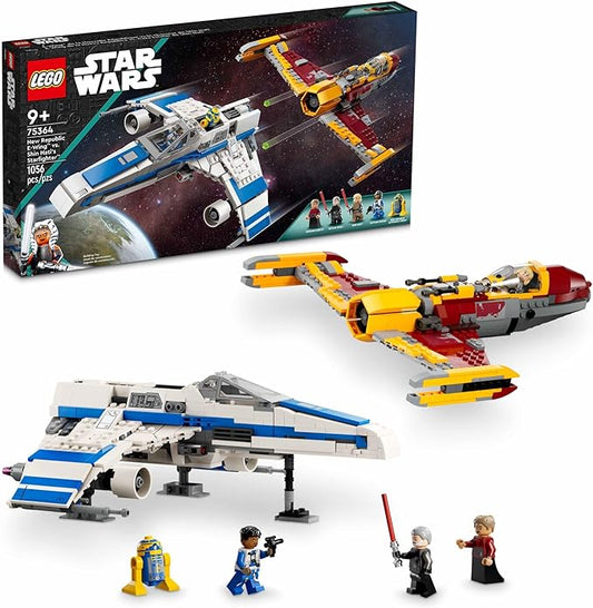 LEGO- New Republic E-Wing vs. Shin Hati's Starfighter