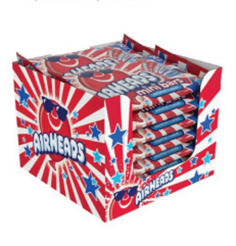 Mini Airheads Red White & Blue 12oz