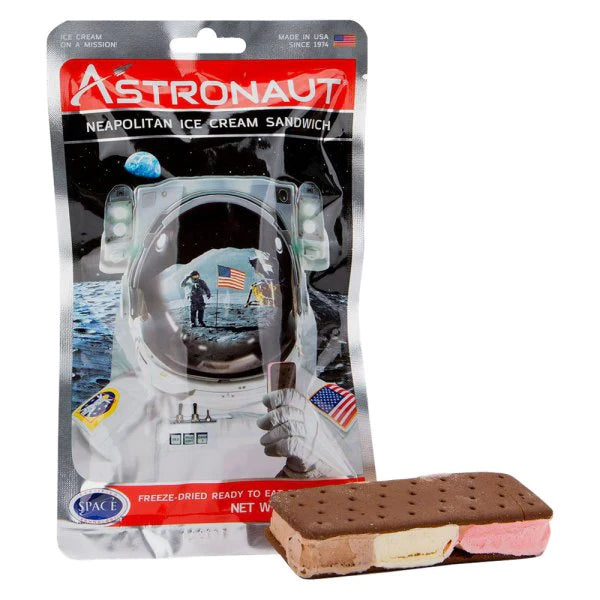 Astronaut Neapolitan Ice Cream Sandwich
