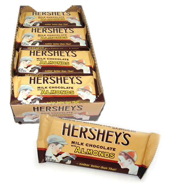 Hershey's Nostalgic Chocolate Bar with Almonds - 3.5oz