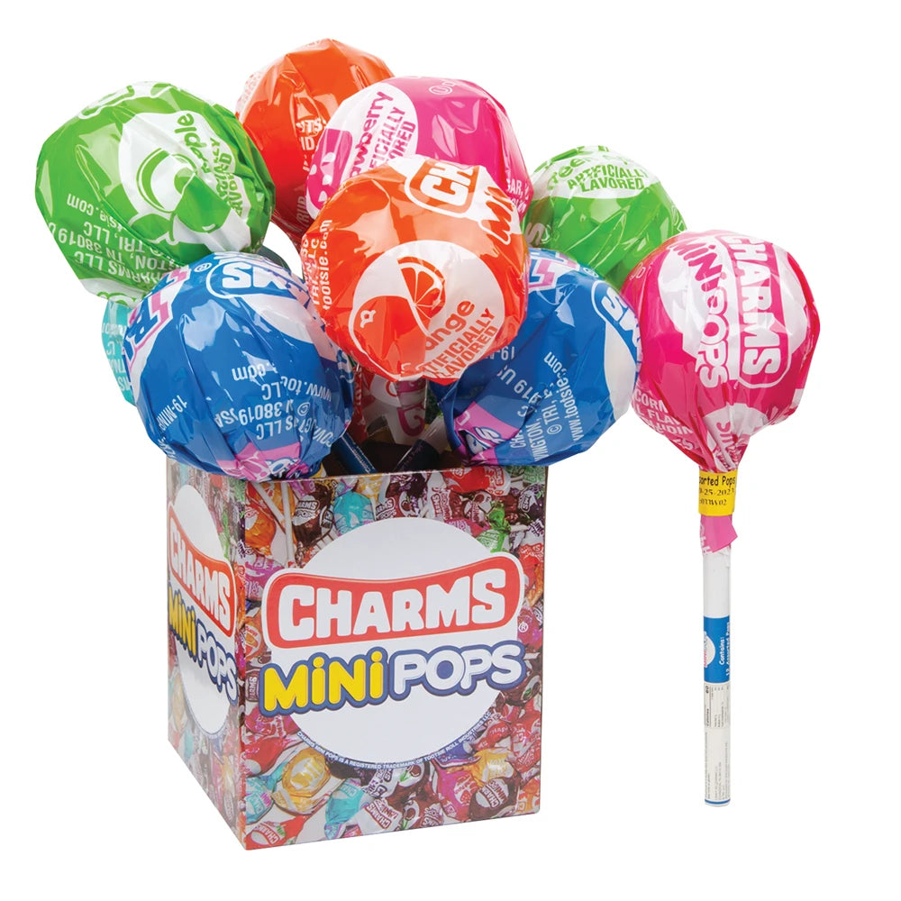 Mega Charms Novelty Mini Lollipops