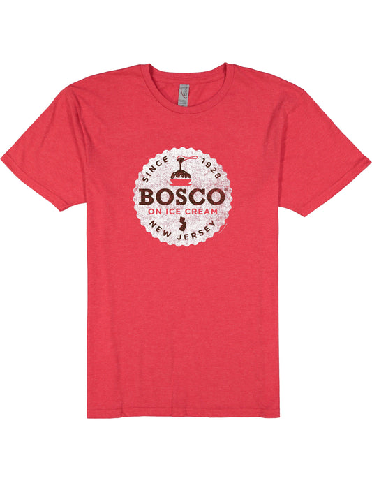BOSCO On Ice Cream  Est. in New Jersey Tee