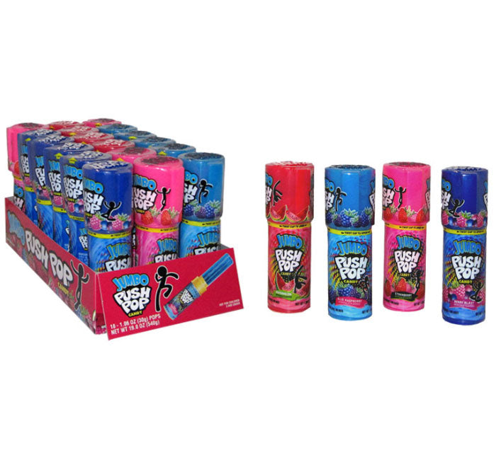 Push Pops- Jumbo Assorted