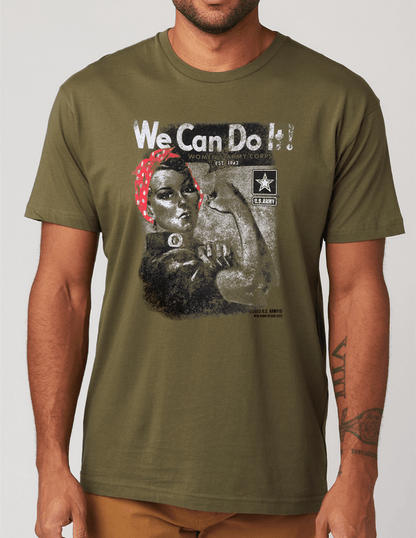 U.S. Army Rosie the Riveter Women's Army Corps Historical Tee