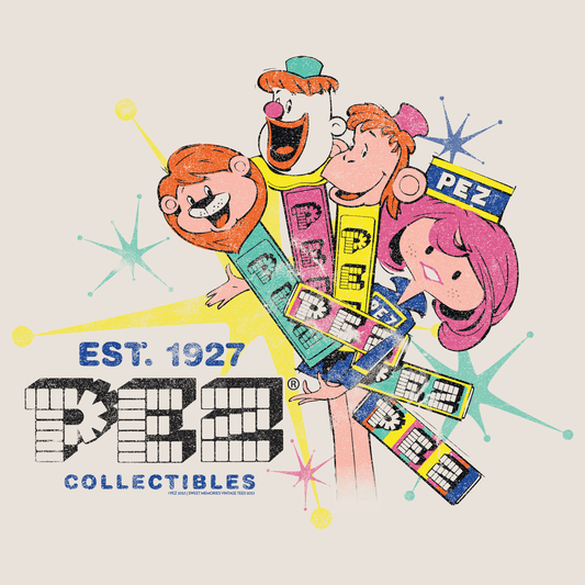 PEZ® Retro Assorted Fruit Candy Collectibles Tee