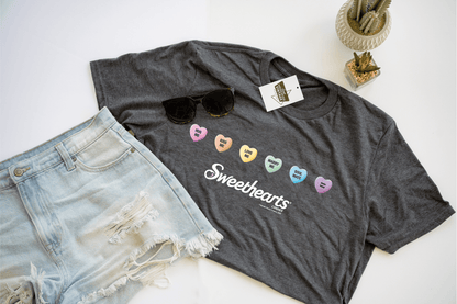 Sweethearts® Rainbow Love Hearts Shirt | Unisex Tee
