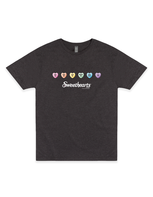 Sweethearts® Rainbow Love Hearts Shirt | Unisex Tee