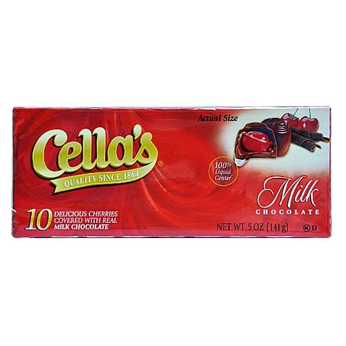 Cellas Milk Chocolate Covered Cherries 5 Oz Box Sweet Memories Vintage Tees And Candy 7968