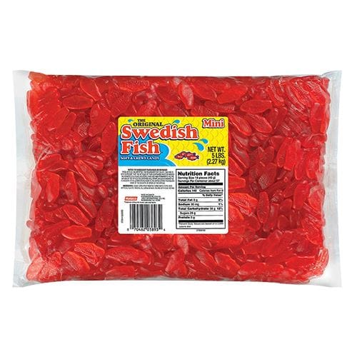 Swedish Fish Soft & Chewy Candy (Original, 5-Ounce Bag)
