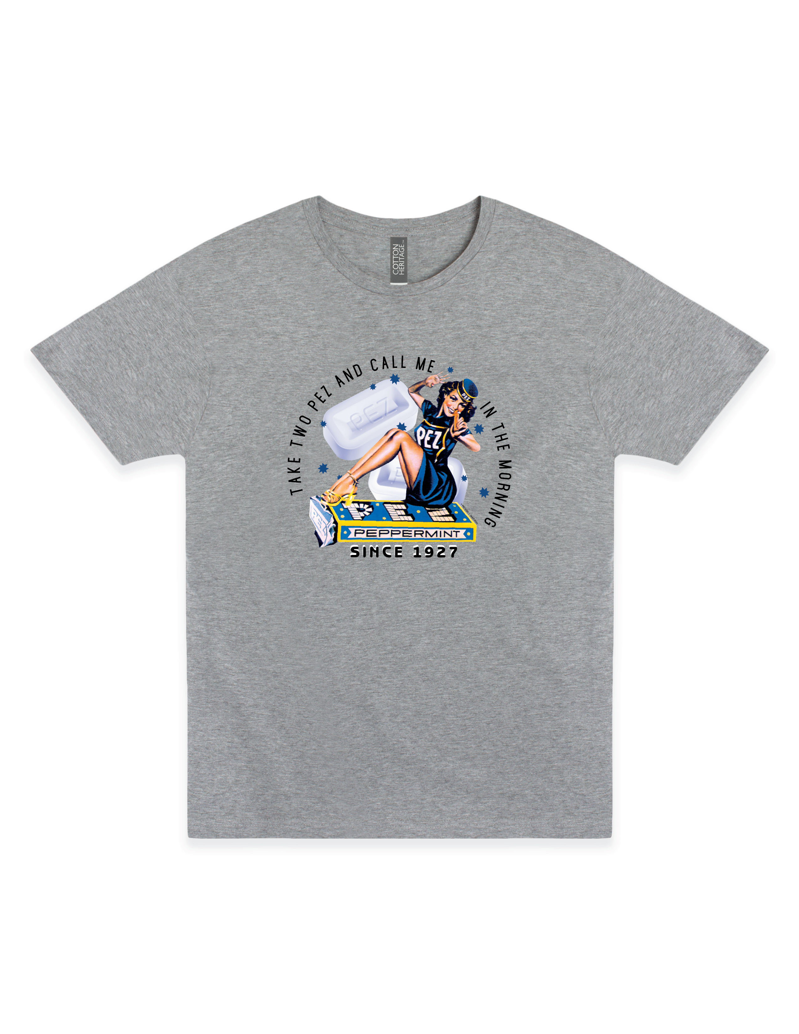 PEZ® Vintage Pin Up Girl Tee | Take Two PEZ & Call Me | Shop Now