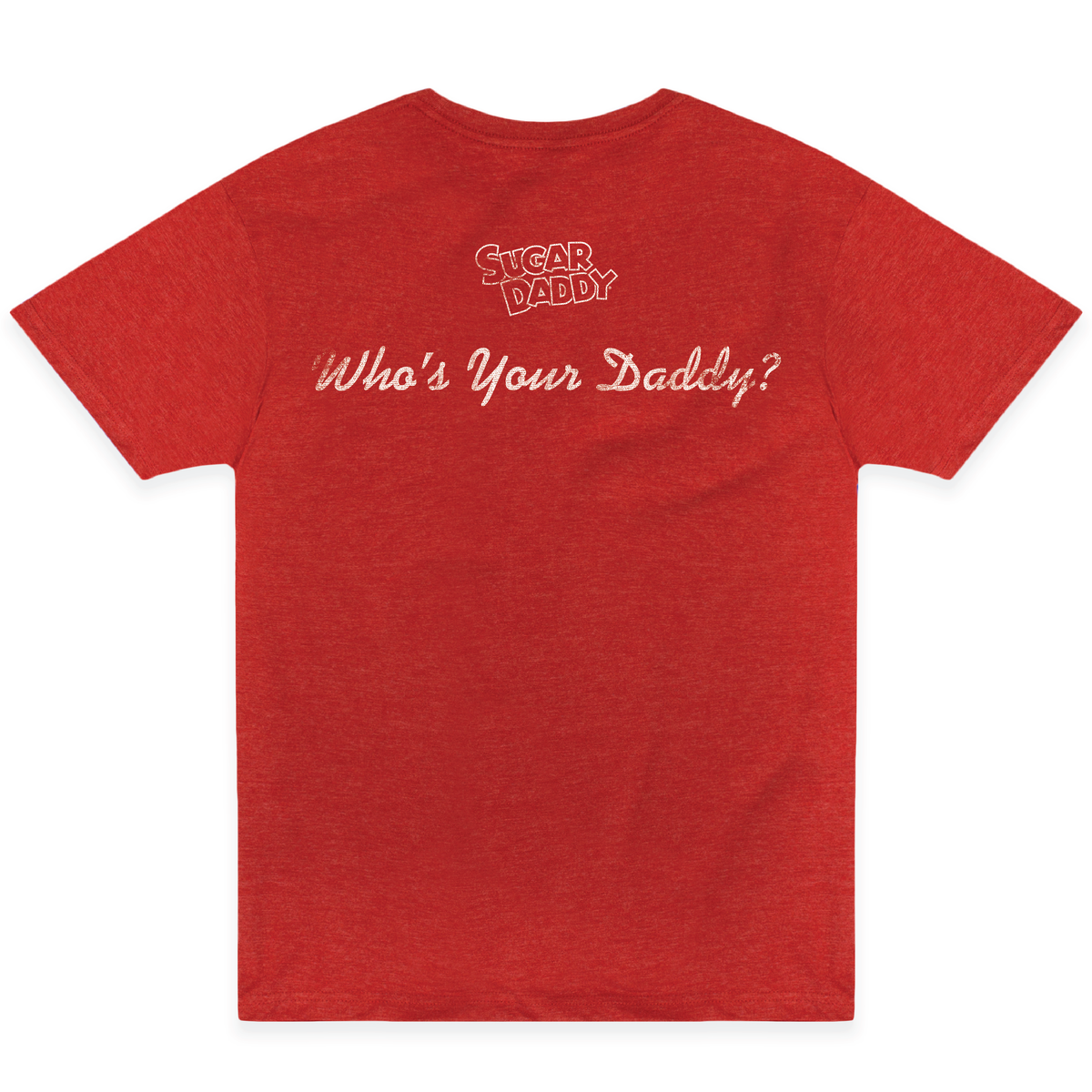 sugar daddy whos your daddy candy graphic t shirt officially licensed retro candy unisex tee