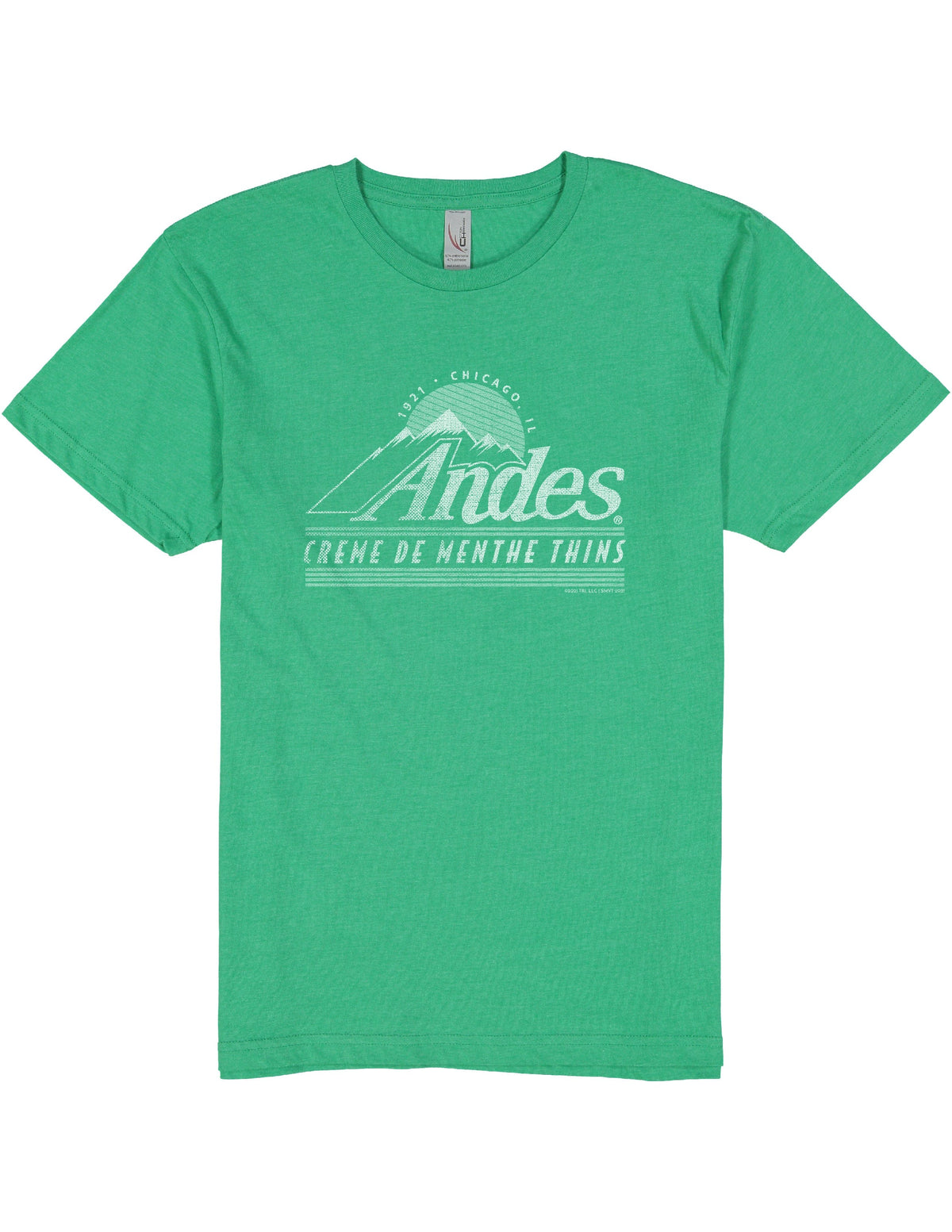 tootsie andes mints logo graphic t shirt officially licensed retro candy brand unisex nostalgia tee