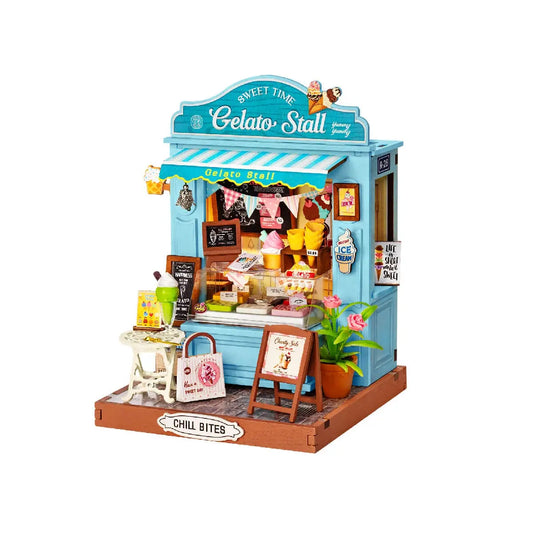 DIY Miniature House Kit - Gelato Stall