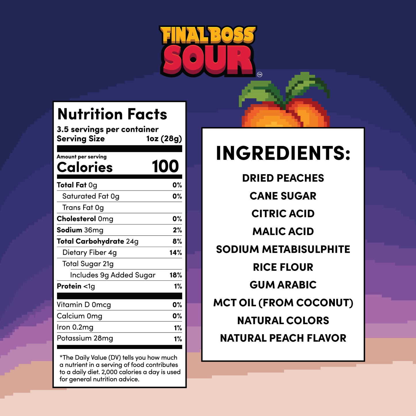 Final Boss Sour - Punch-Out Peaches (Level 3)