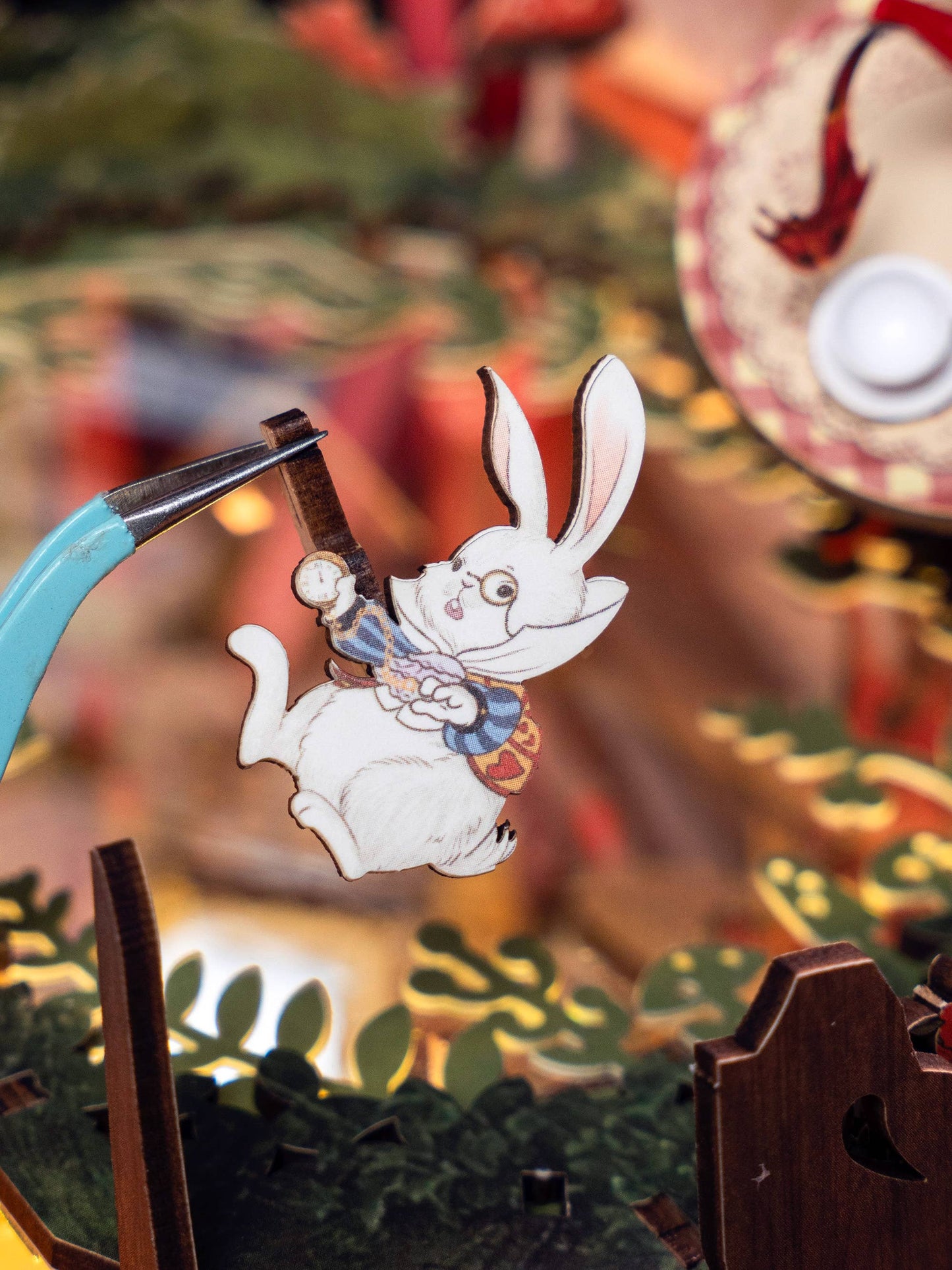 DIY Miniature Book Nook Kit: Fall into Wonder