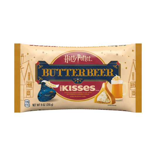 Hershey's Harry Potter Butterbeer Kisses- 9oz Bag