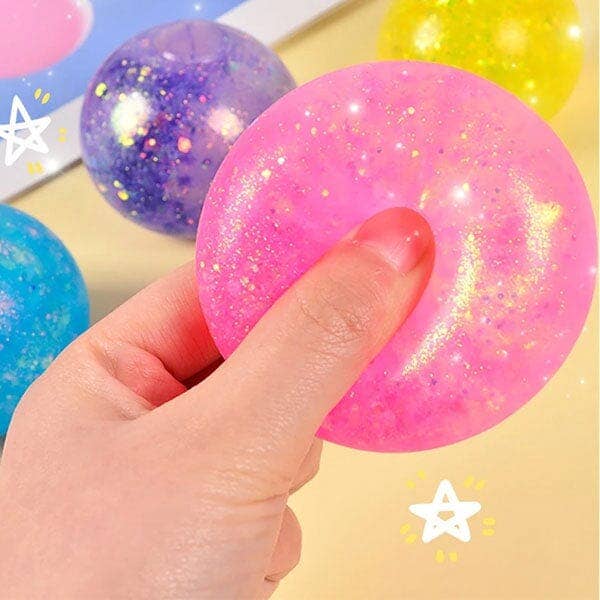 Showcase - SugarSqueez Squishy Fidget Sugar Stress Ball (1pc) Assorted Colors