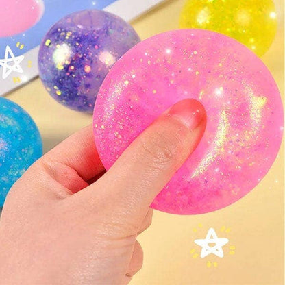 Showcase - SugarSqueez Squishy Fidget Sugar Stress Ball (1pc) Assorted Colors