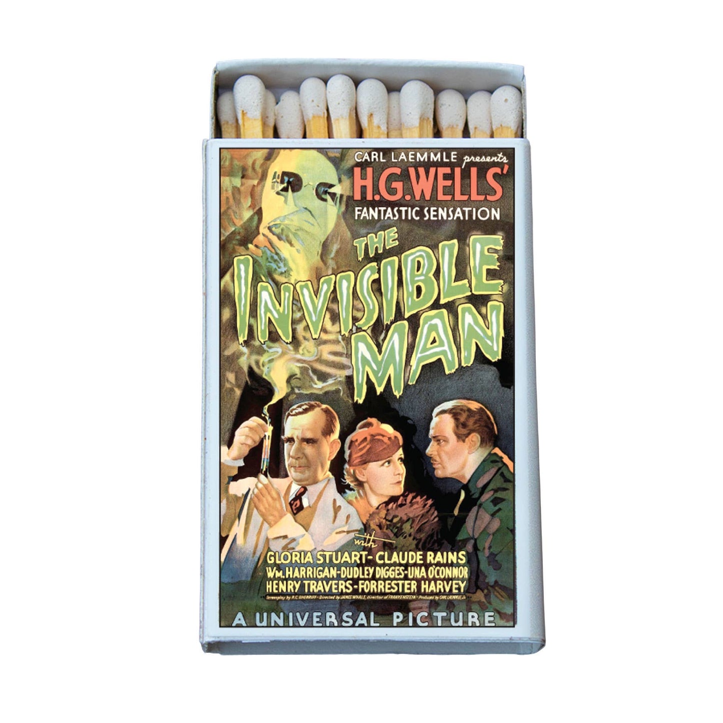 Matches- The Invisible Man Movie Poster