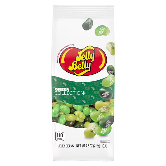 Jelly Belly Color Collection Green Gift Bag 7.5oz