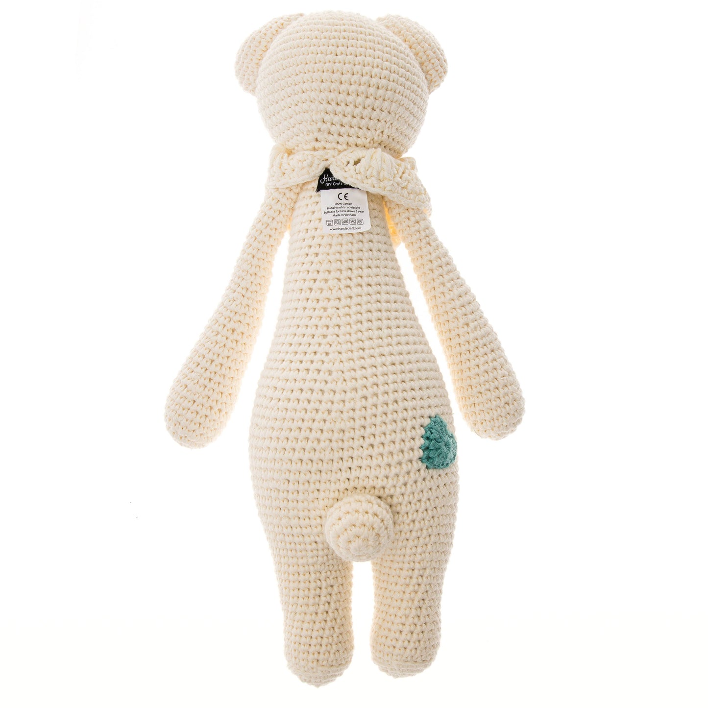 Handmade Crochet Doll: Platinum Bobbie the Softie
