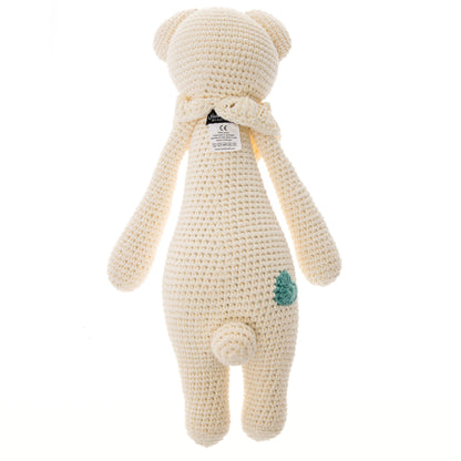 Handmade Crochet Doll: Platinum Bobbie the Softie