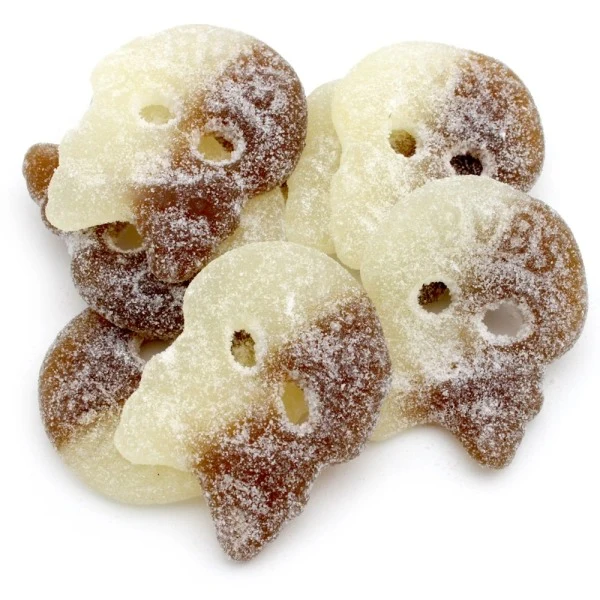 BUBS Godis: Cool Cola Skull Sour Jelly Candy (90g)