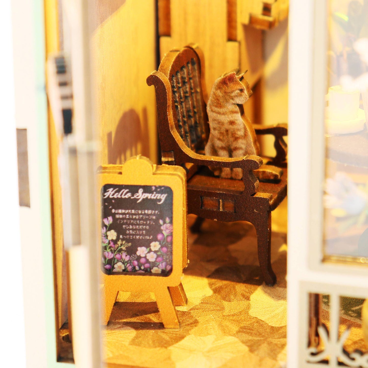 DIY Book Nook Kit: Bella’s Blossom Corner