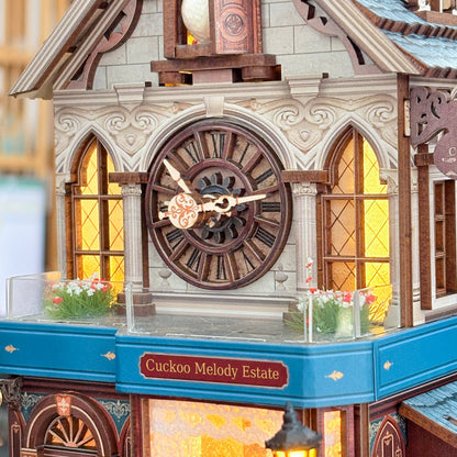 DIY Miniature House Kit: Cuckoo Melody Estate