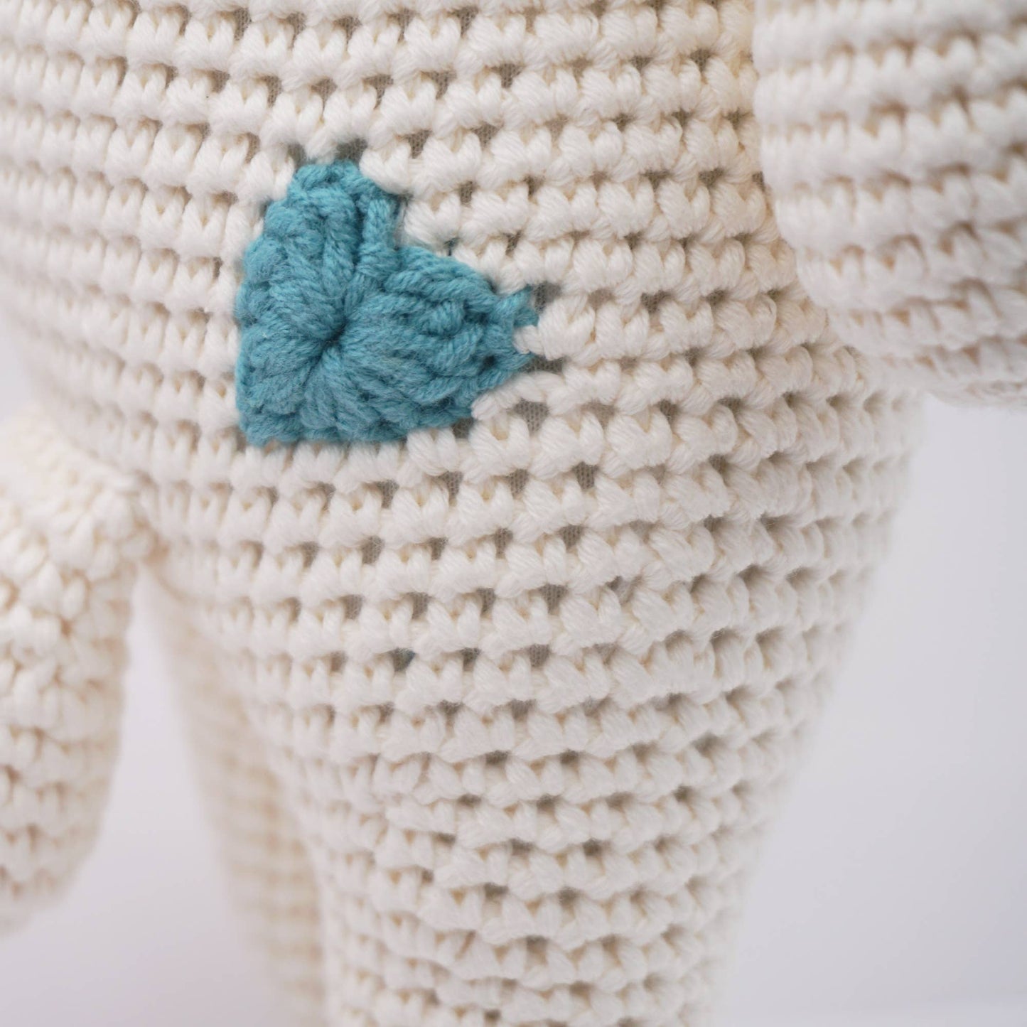 Handmade Crochet Doll: Platinum Poppy the Softie