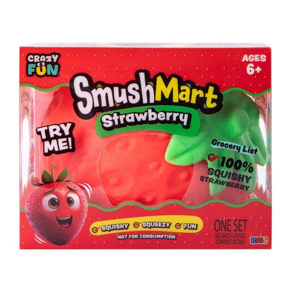 SmushMart™ Giant Scented Strawberry Squishy