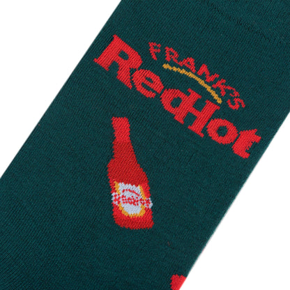 Crazy Socks - Mens Crew - Franks Red Hot