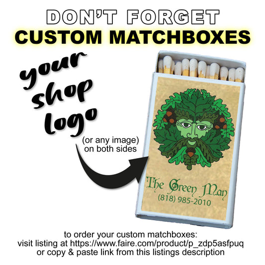 Monster Movie Poster and Still Matchbox Set • Candle Acc