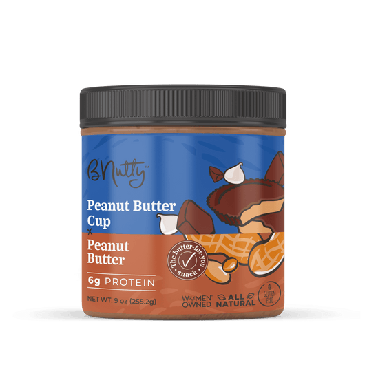 Peanut Butter Cup BNutty Peanut Butter- Case of 6- 9oz